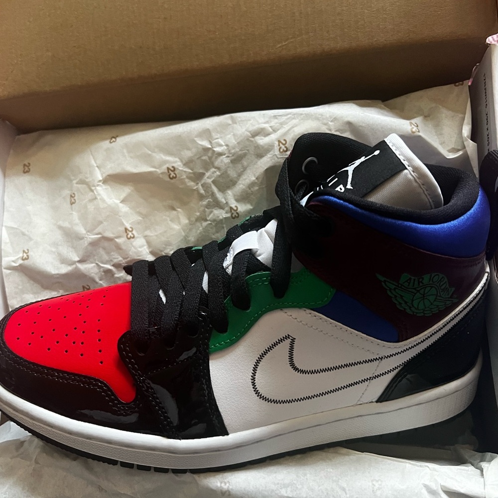 Hi-Top Nike Air Jordan 1 Multicolor